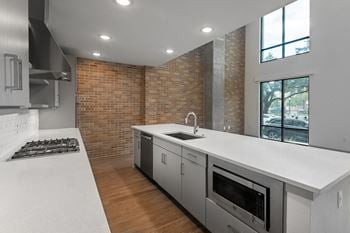 Studio, one, and two bedroom residences and townhomes